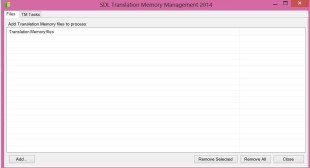 SDL Trados Studio 2014 apps explained: tweaking your translation memories