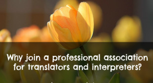 Why join a professional association for translators and interpreters?