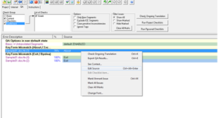 Instructions for QA Checks with Apsic Xbench